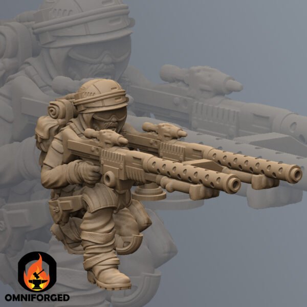 SQM0004 Thumb Gunner01 Star Wars Legion Shatterpoint Miniature Mini Desert Speeder Vehicle Squamous