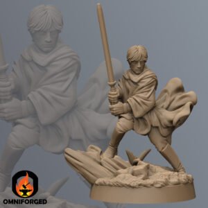 Thumb Star Wars Legion Shatterpoint Miniature Mini Luke Skywalker Endor War Bear