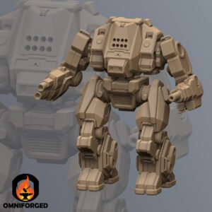 Sunder SD1-O Inner Sphere Mini MWO Mech Miniature Compatible with Battletech