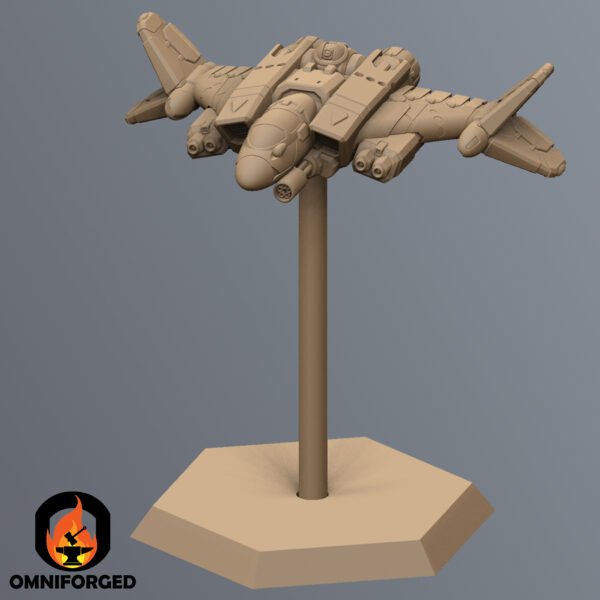 Battletech aerospace fighter Slayer SL-CX-1 mini Miniature