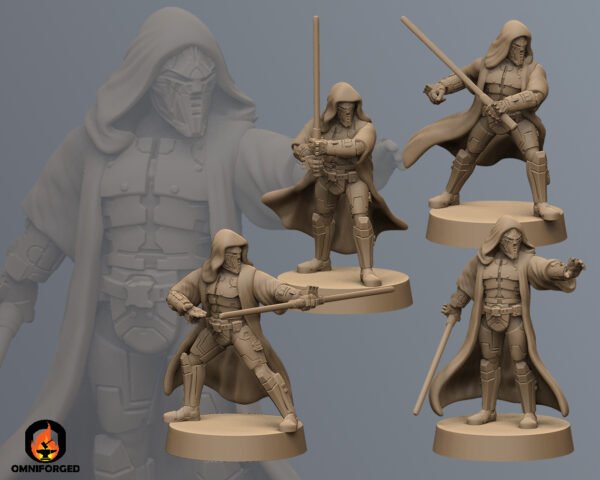 Group Star Wars Legion Shatterpoint Sith Acolytes with masks Miniature Mini Black Remnant