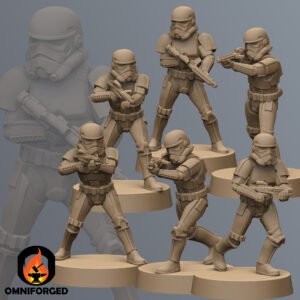 Star Wars Legion Shatterpoint Miniature Mini Stormtrooper Squad Skullforge