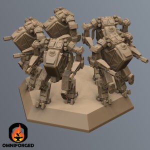 Battletech GDIWol Protomech x5 mini Miniature