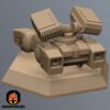 Battletech GDI Hover MLRS mini Miniature