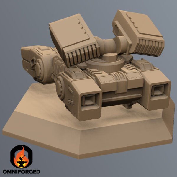 Battletech GDI Hover MLRS mini Miniature