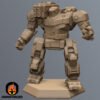 Battletech Hunchback HBK-4P Mech Proxy mini Miniature