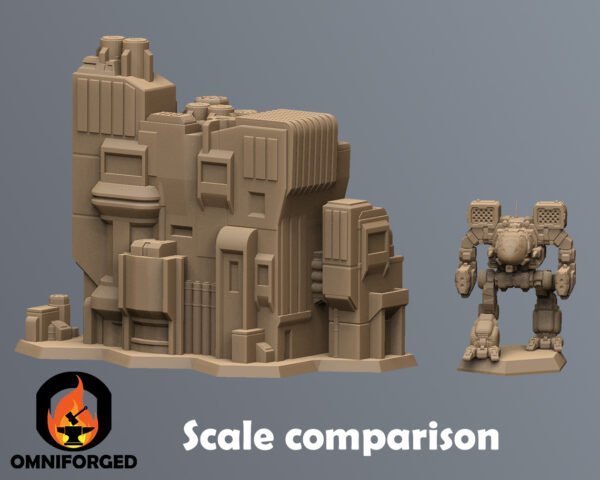 Sci-Fi City 6mm Hex Terrain T2B1