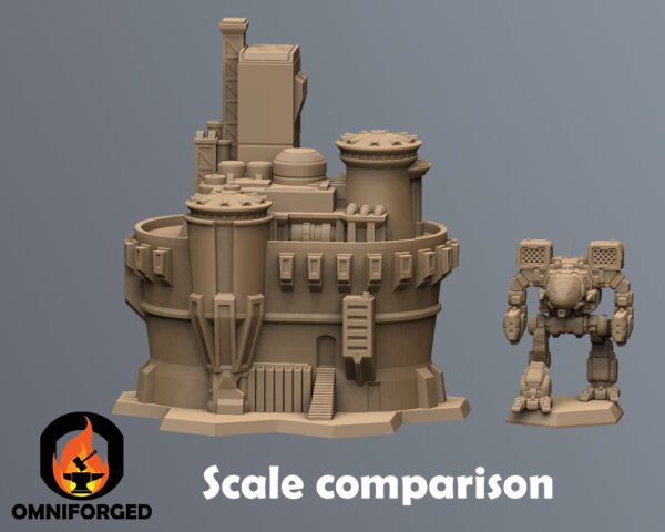 Sci-Fi City 6mm Hex Terrain T2B2