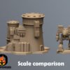 Sci-Fi City 6mm Hex Terrain T2B3
