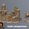 Sci-Fi City 6mm Hex Terrain T2B4