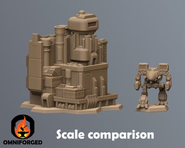 Sci-Fi City 6mm Hex Terrain T2B5