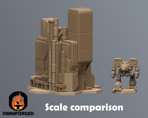 Sci-Fi City 6mm Hex Terrain T2B6