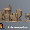 Sci-Fi City 6mm Hex Terrain T2B7