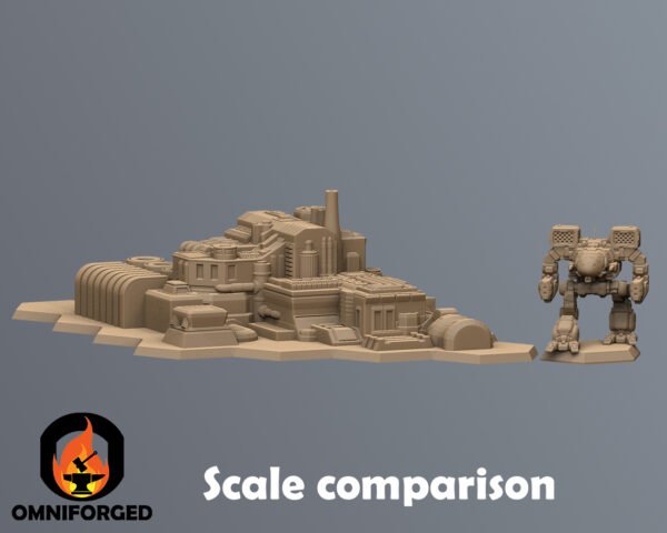 ScaleThumb Sci-Fi City 6mm Hex Terrain T2B8