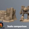 Sci-Fi City 6mm Hex Terrain T1B3