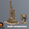 Sci-Fi City 6mm Hex Terrain T1B4