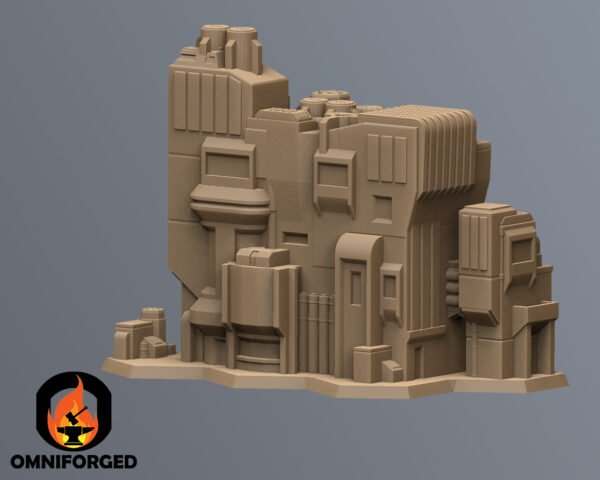 Sci-Fi City 6mm Hex Terrain T2B1
