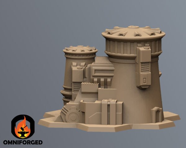 Sci-Fi City 6mm Hex Terrain T2B3
