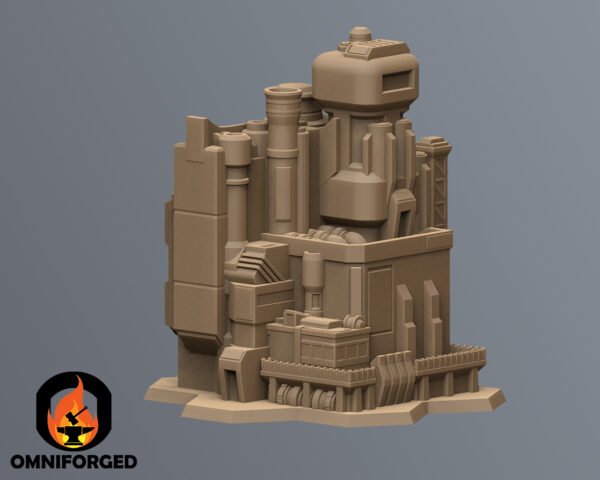 Sci-Fi City 6mm Hex Terrain T2B5