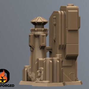Sci-Fi City 6mm Hex Terrain T1B2