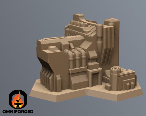 Sci-Fi City 6mm Hex Terrain T1B3
