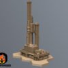 Sci-Fi City 6mm Hex Terrain T1B4