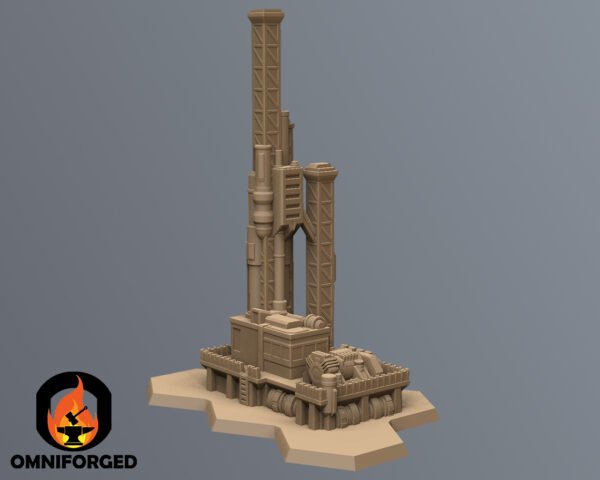 Thumb Sci-Fi City 6mm Hex Terrain T1B4