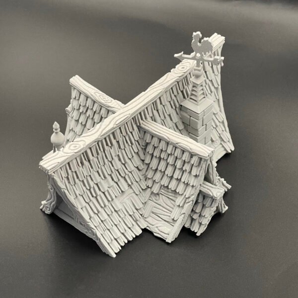 MaisonE_Print_002 Misty Hollow Cottage 3D Printed Wargaming Terrain Dungeons and Dragons DnD
