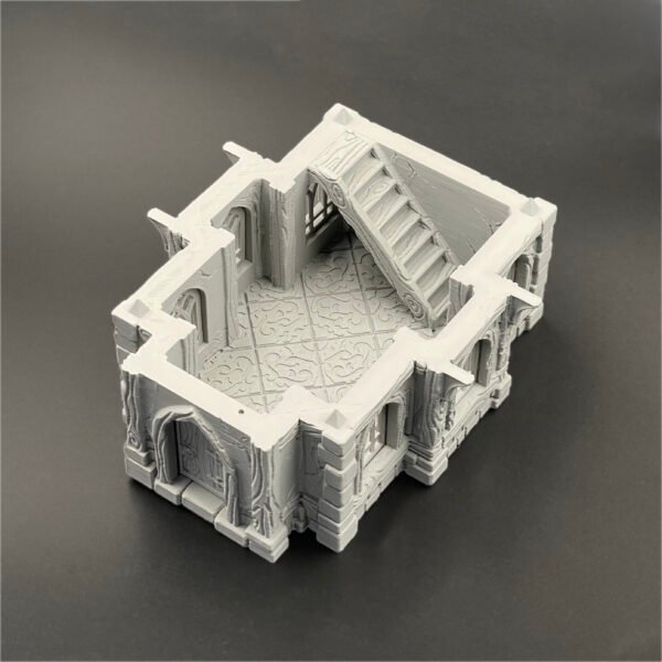 MaisonE_Print_003 Misty Hollow Cottage 3D Printed Wargaming Terrain Dungeons and Dragons DnD