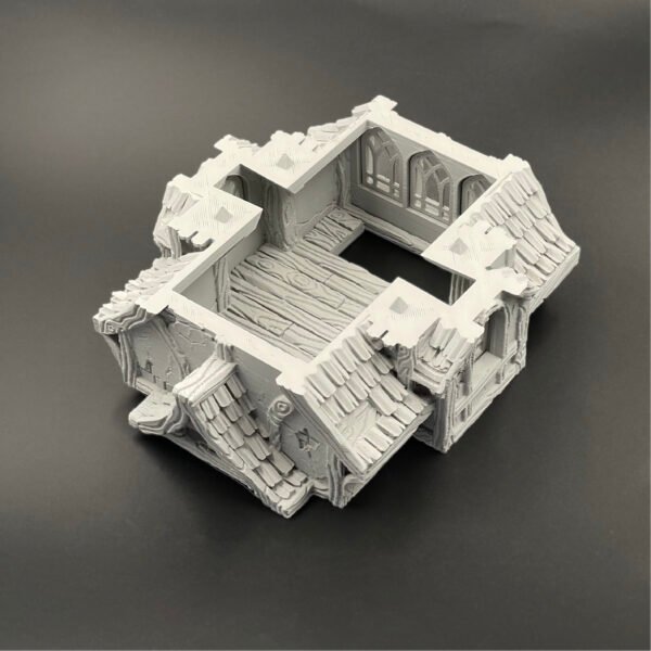 MaisonE_Print_004 Misty Hollow Cottage 3D Printed Wargaming Terrain Dungeons and Dragons DnD