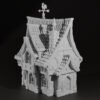 MH_Cottage_Render_001 Misty Hollow Cottage 3D Printed Wargaming Terrain Dungeons and Dragons DnD