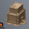 Scifi Commercial Complex Battletech Terrain Building Terrain 6mm Hex Resinant