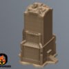 Scifi Commercial Complex Battletech Terrain Building Terrain 6mm Hex Resinant