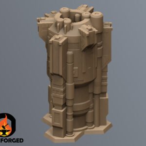 Scifi Commercial Complex Battletech Terrain Building Terrain 6mm Hex Resinant