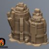 Scifi Commercial Complex Battletech Terrain Building Terrain 6mm Hex Resinant