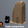 RNT0034-Scale Sci-Fi Commercial Complex 6mm Hex Terrain T5B11