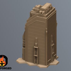 Scifi Commercial Complex Battletech Terrain Building Terrain 6mm Hex Resinant