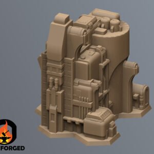 Scifi Commercial Complex Battletech Terrain Building Terrain 6mm Hex Resinant