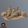 SQM0016 Back Star Wars Legion Desert Dewback Camp Terrain