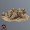 Star Wars Legion Desert Dewback Camp Terrain