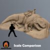Star Wars Legion Dead Desert Dewback with Rider Terrain
