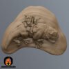 Star Wars Legion Dead Desert Dewback with Rider Terrain