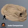 Star Wars Legion Crashed Desert EVAC Capsule Terrain