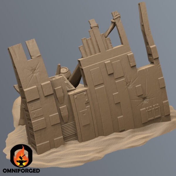 Star Wars Legion Desert Fuselage Camp Terrain