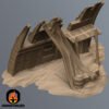Star Wars Legion Desert Fuselage Camp Terrain