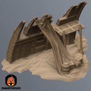 Star Wars Legion Desert Fuselage Camp Terrain