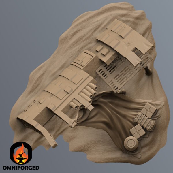 Star Wars Legion Desert Fuselage Camp Terrain