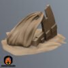 Star Wars Legion Small Desert Fuselage Camp Terrain