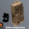 Sci-Fi City 6mm Hex Terrain T4B1
