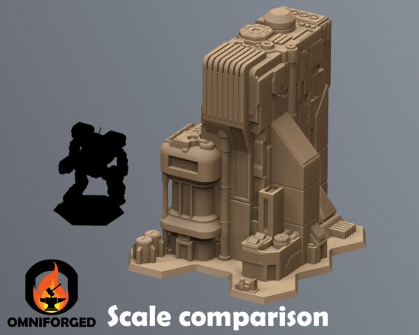 Sci-Fi City 6mm Hex Terrain T3B1